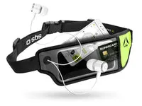 SBS Sport Gürteltasche 6,7 Zoll Handy Schwarz-Gelb
