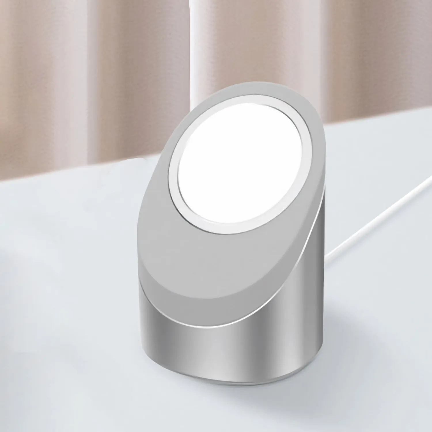 arktis NightStand MagSafe Ladestation silber