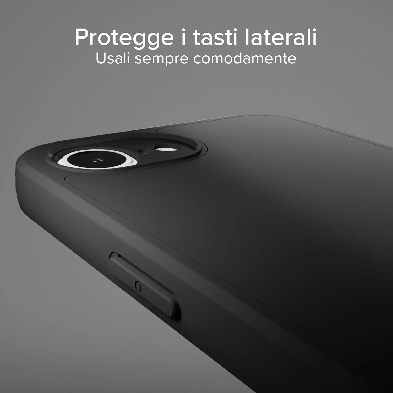 SBS D3O Handyhülle iPhone 16e Schwarz stoßfest