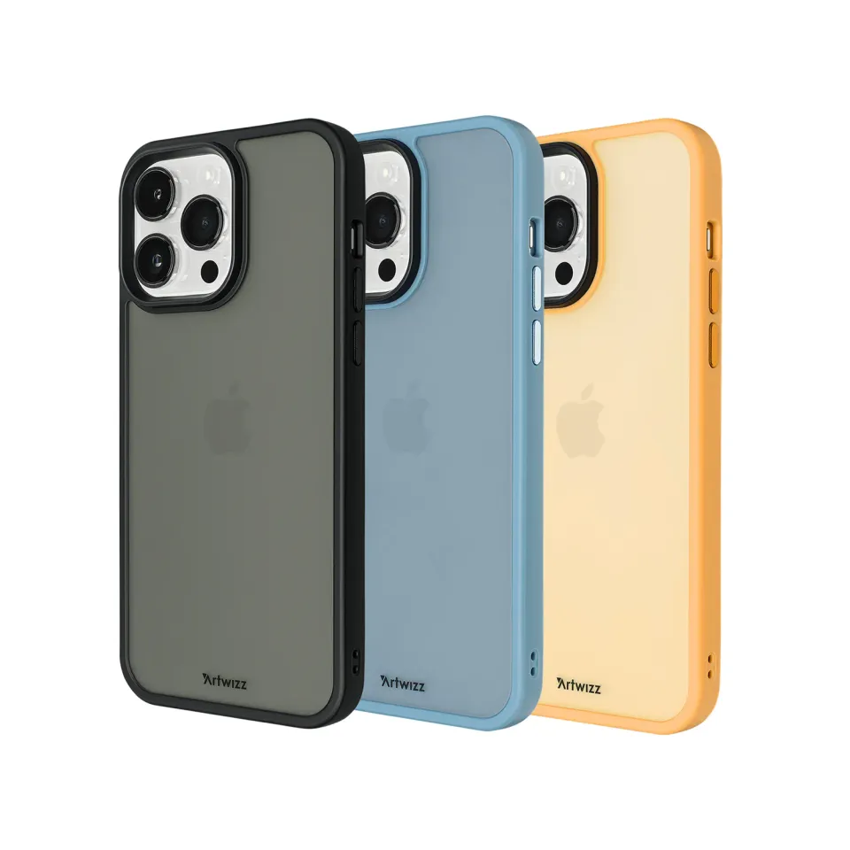 Artwizz IcedClip iPhone 14 Pro Max Hülle matt translucent