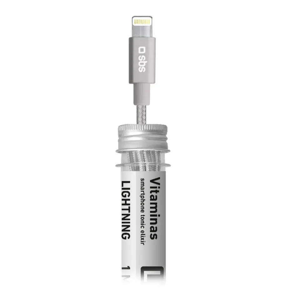 SBS Vitaminas USB-Lightning Kabel 1m antigroviglio