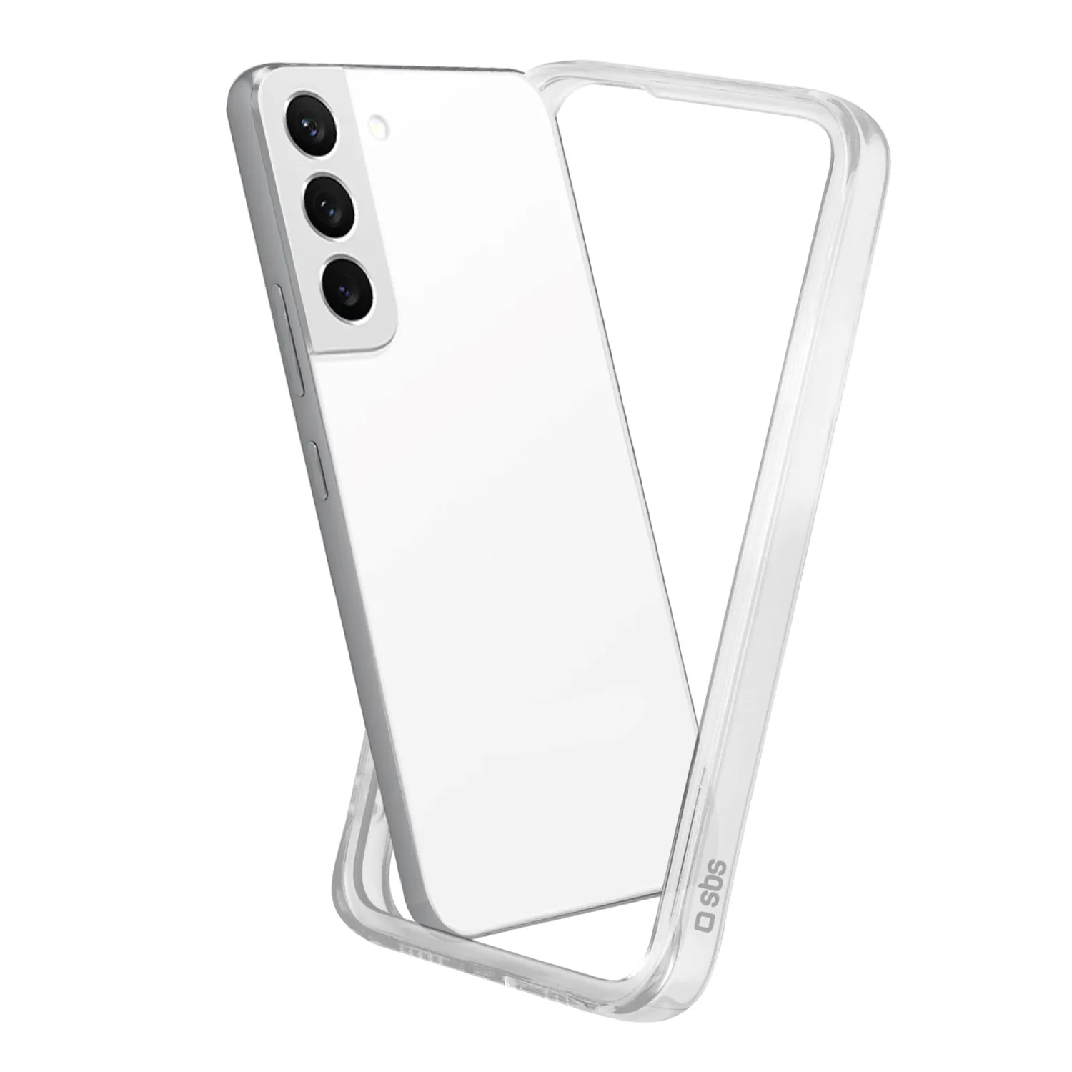 SBS Bumper Cover Samsung Galaxy S22 Hülle transparent