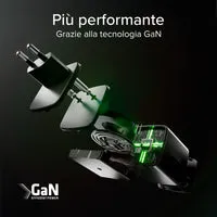 SBS GaN USB-C Ladegerät 30W mit Kabel 75 cm