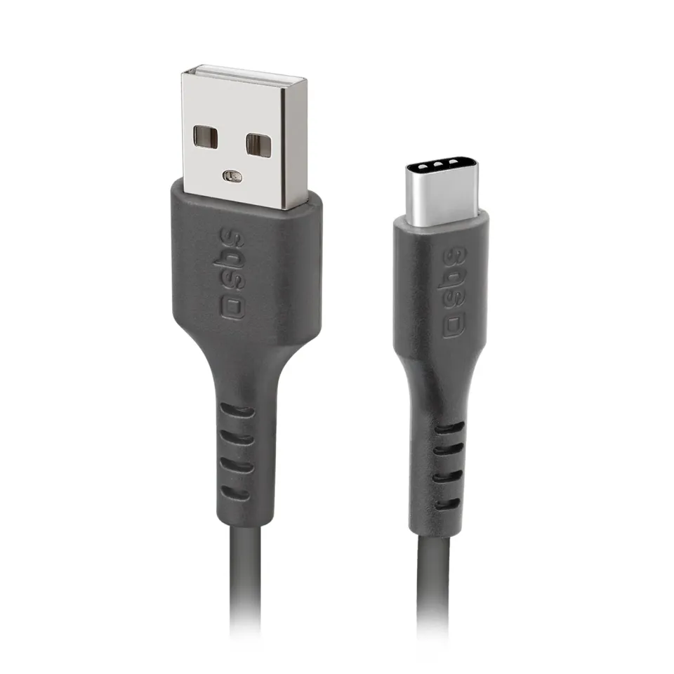 SBS USB-C Kabel 1m USB 2.0 Lade- Datenkabel schwarz