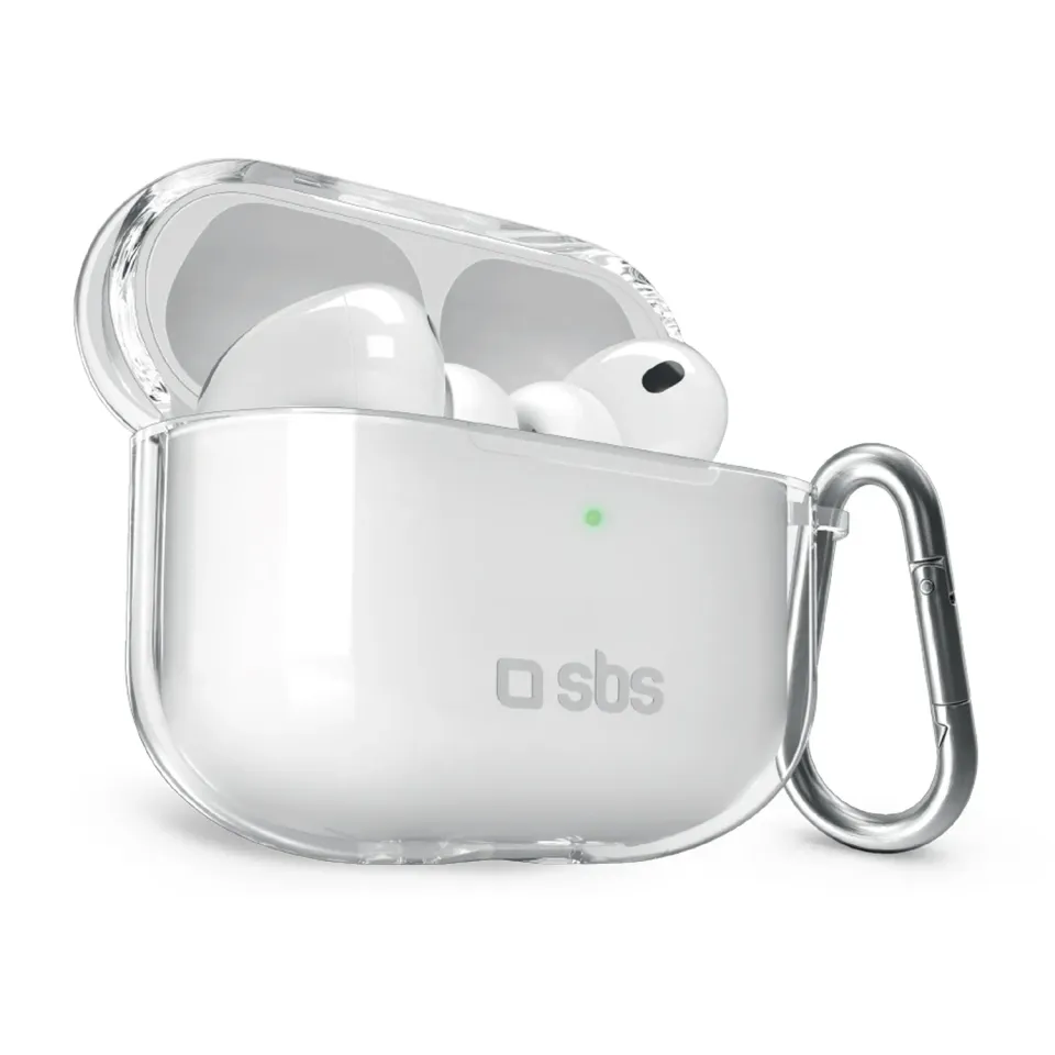 SBS AirPods Pro 3 Hülle TPU mit Karabiner
