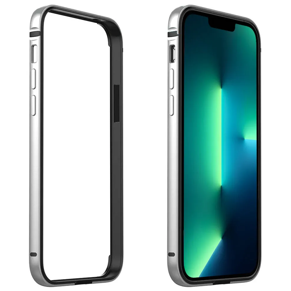 arktis AirZERO Alu-Bumper iPhone 14 Pro Silber
