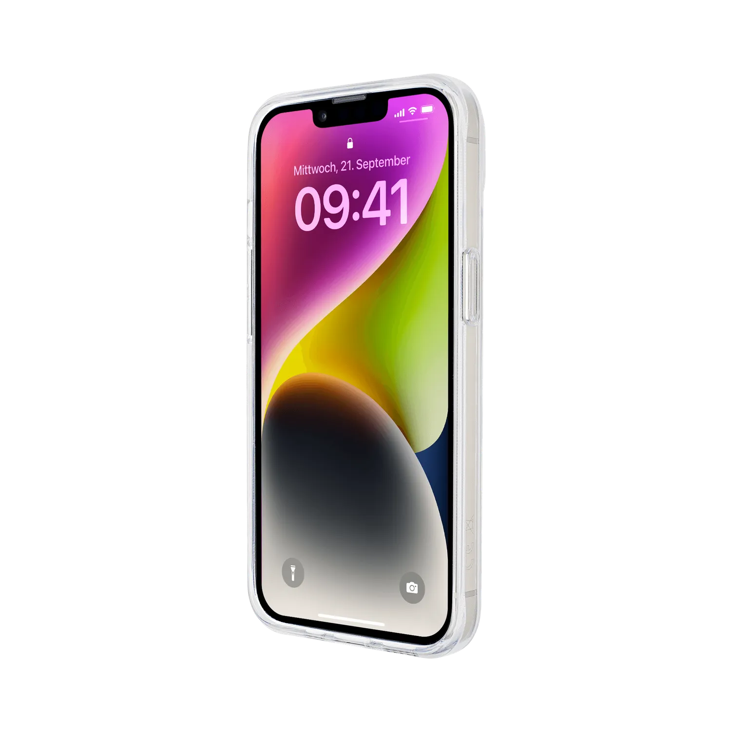 Artwizz IcedClip Clear iPhone 14/13 Hülle matt MagSafe