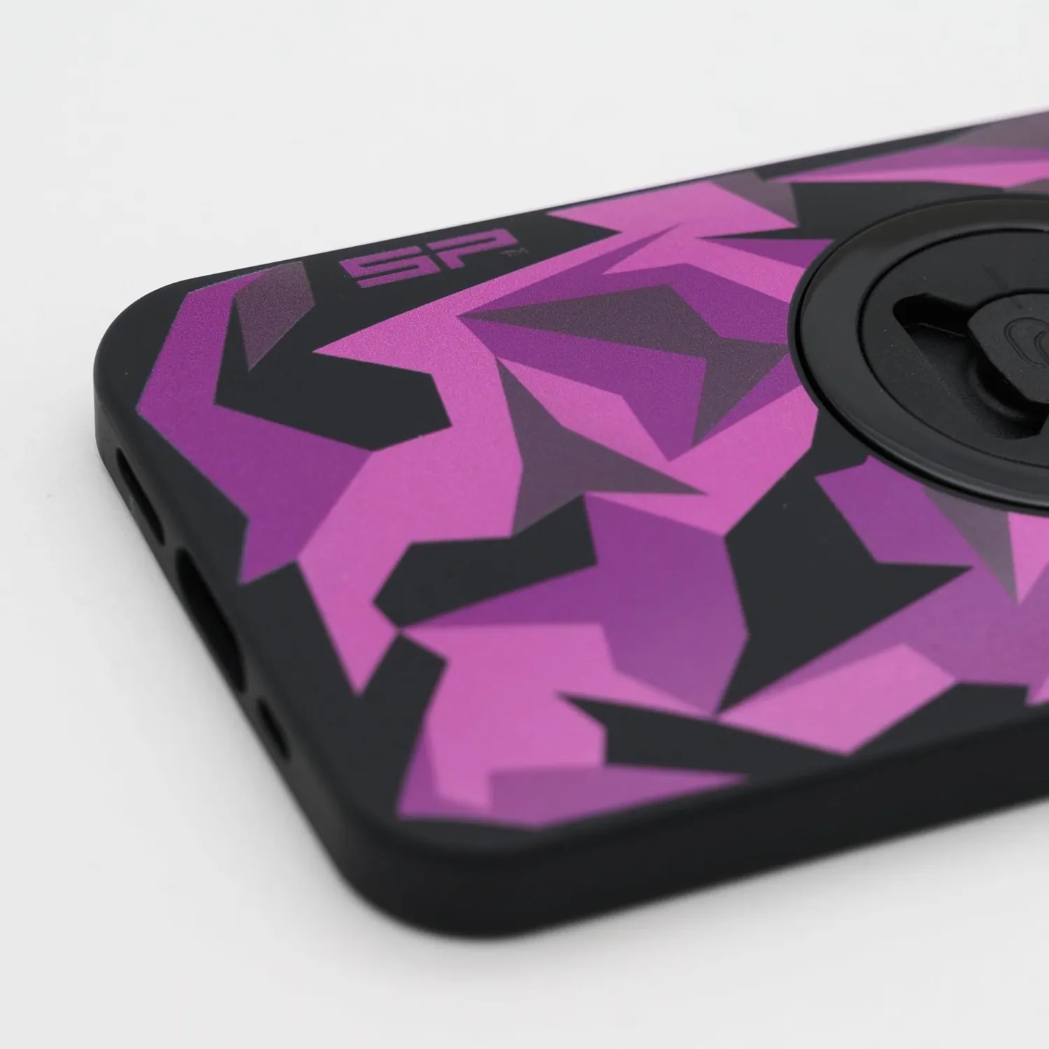 SP Connect Edition Handyhülle Geo Camo Pink Halter