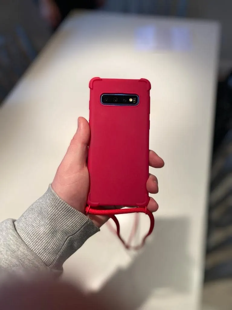 EAZY CASE Classic Samsung Galaxy S10 Handykette Altrosa Full Color