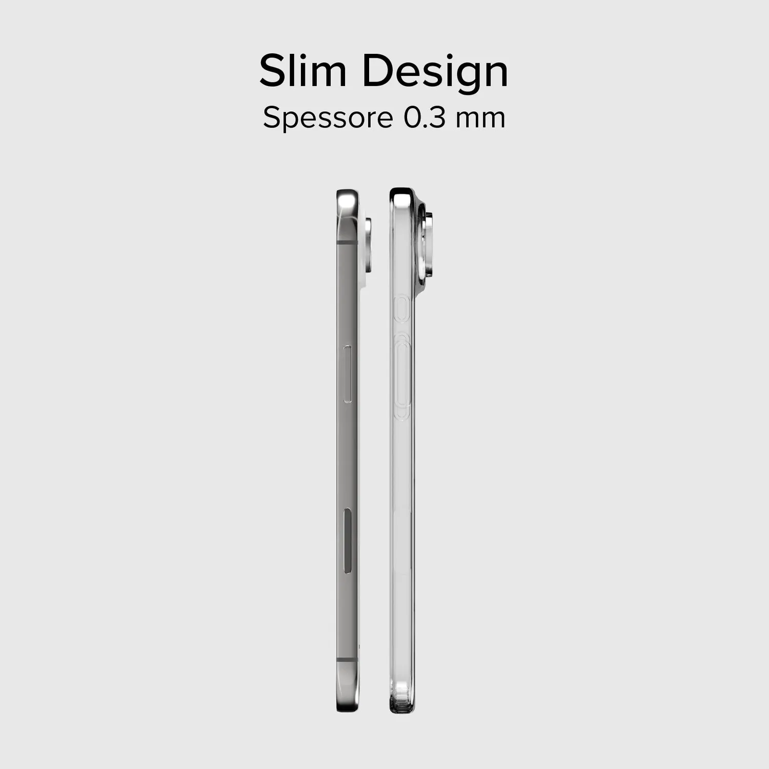 SBS Skinny Apple iPhone Air Hülle Transparent dünn