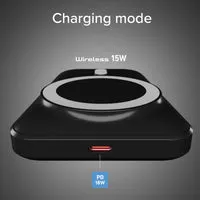 SBS Powerbank 10000 mAh kabellos MagSafe mit Lüfter