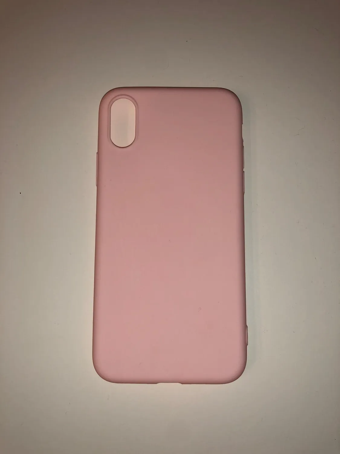 EAZY CASE iPhone X/XS TPU Hülle Brushed Anthrazit Edelstahl-Optik