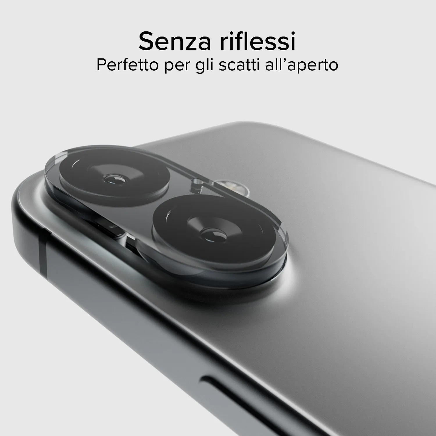 SBS Kamera Linsenschutz iPhone 16 Plus Glas transparent