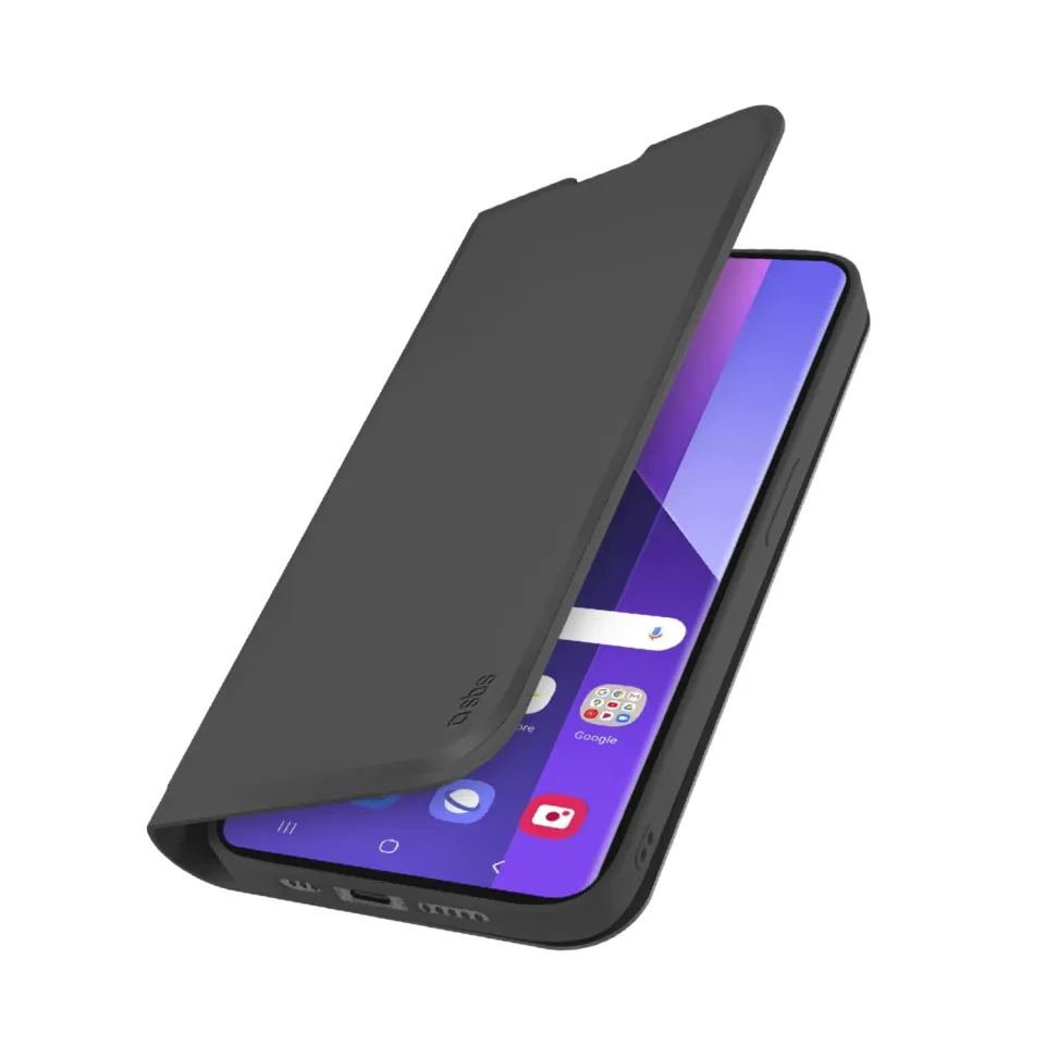 SBS Wallet Smooth Redmi Note 13 Pro+ 5G Hülle Schwarz