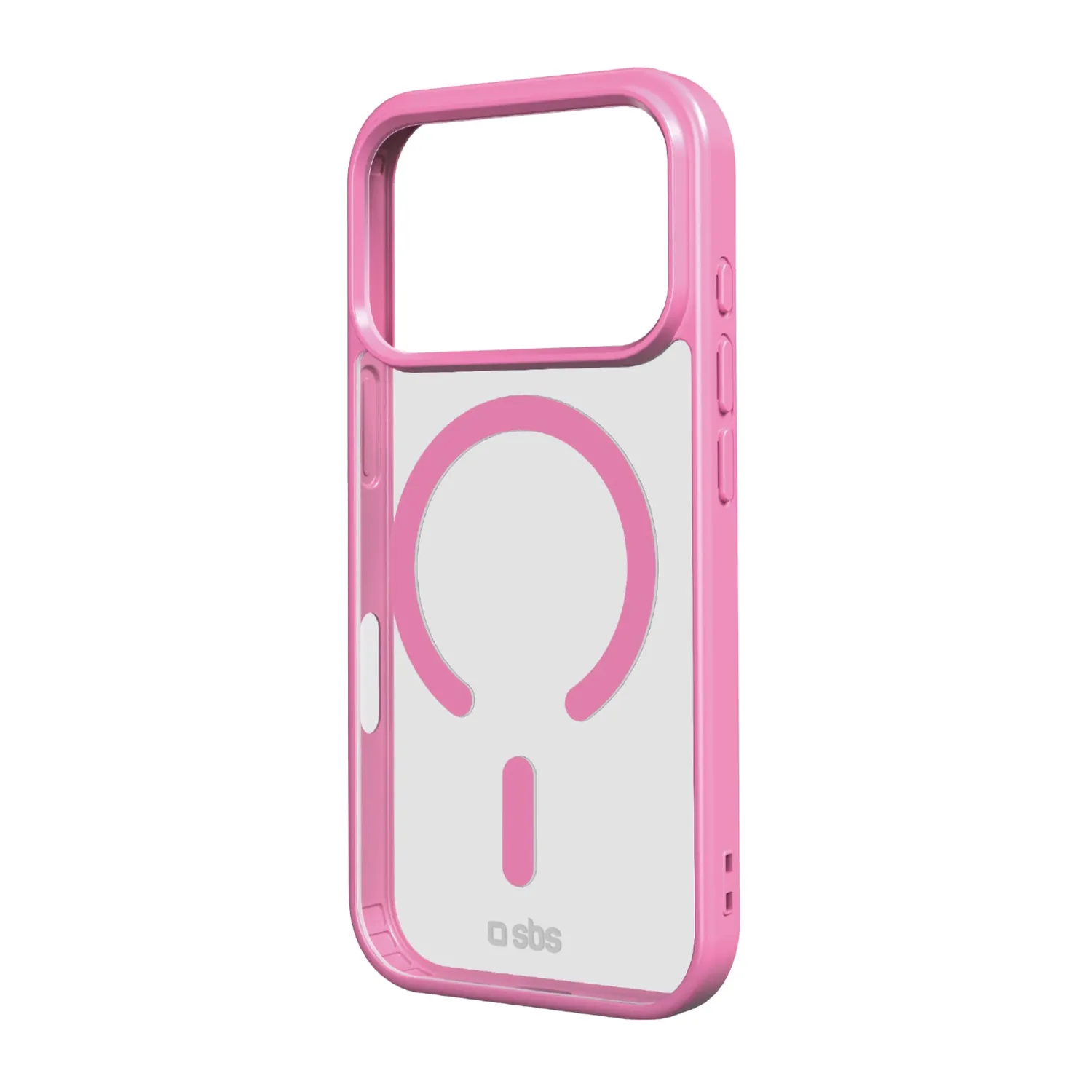 SBS iPhone 17 Pro Max Hülle MagSafe transparent bunt