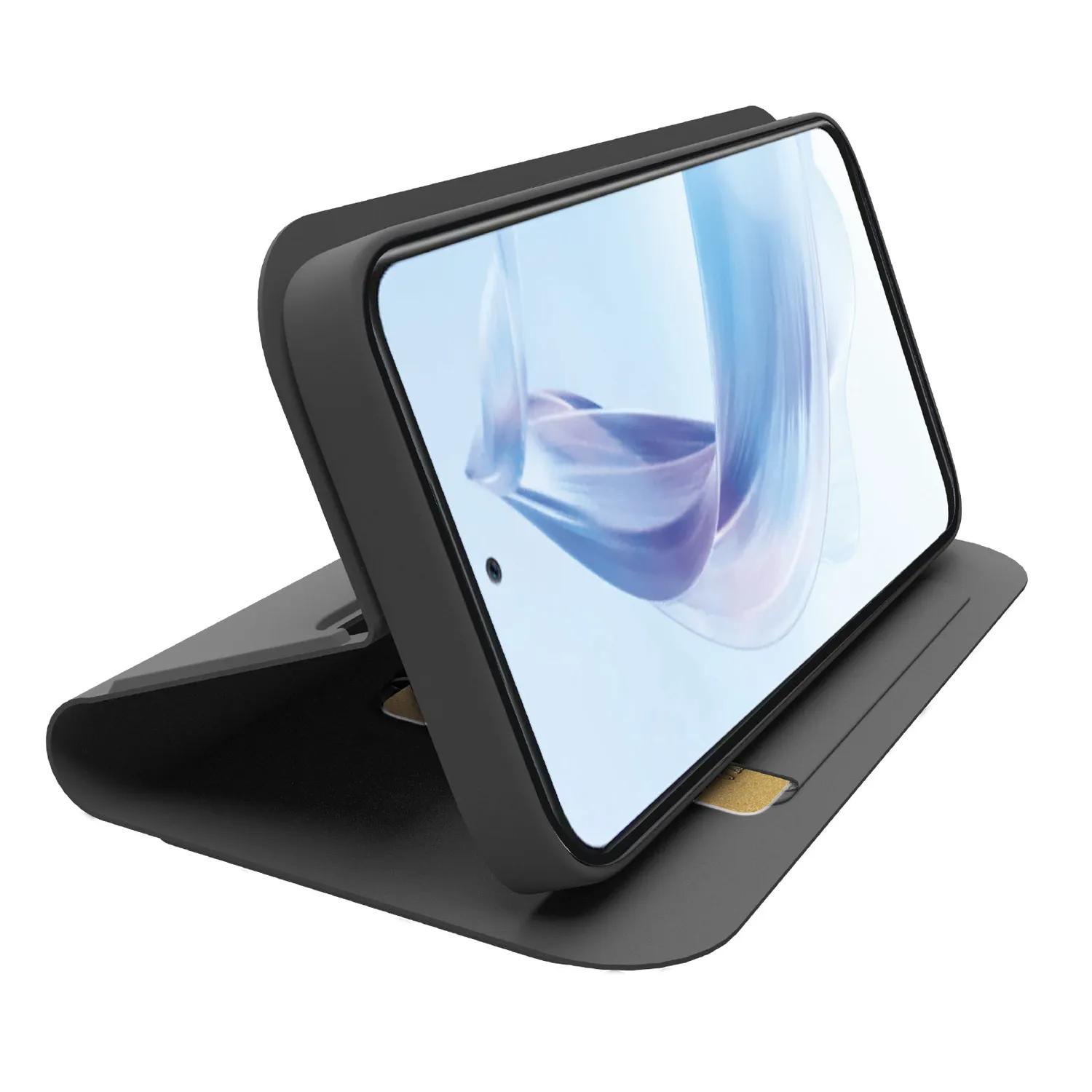SBS Wallet Smooth Honor 90 Lite Hülle Schwarz Soft Touch
