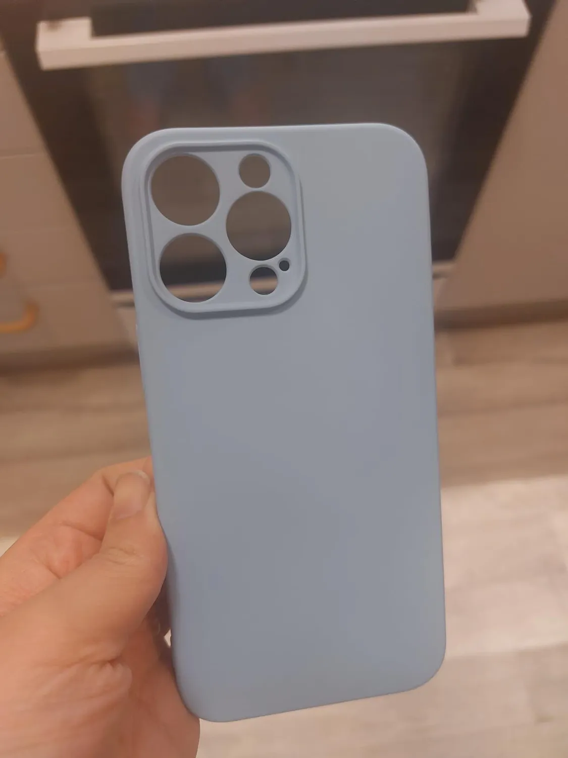 EAZY CASE iPhone 14 Silikonhülle Alt Rosa matt Kameraschutz