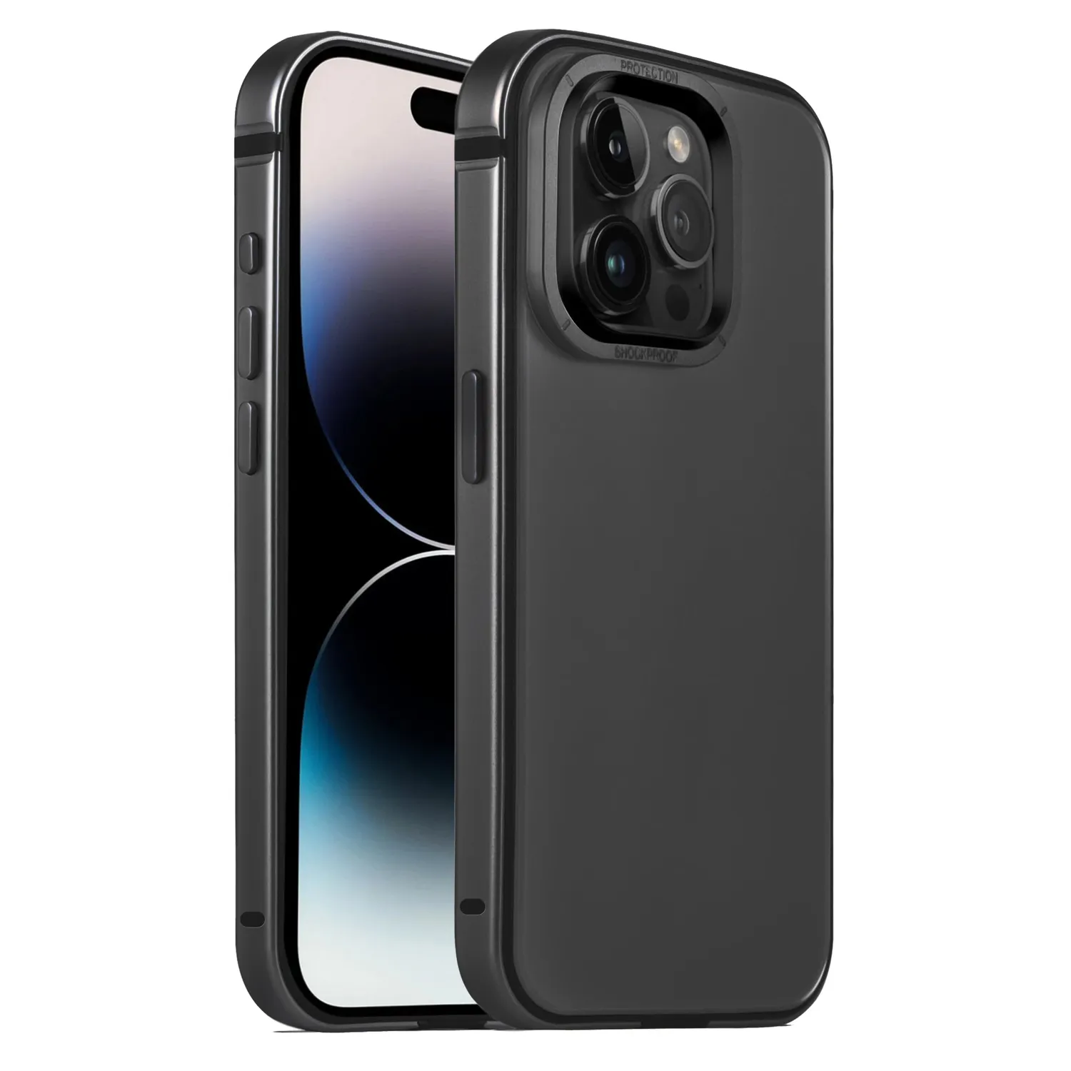 arktis AVANTGARDE iPhone 15 Pro Hülle Schwarz dünn