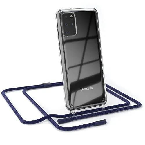 EAZY CASE Galaxy S20 Plus Handykette Nacht Blau Kordel
