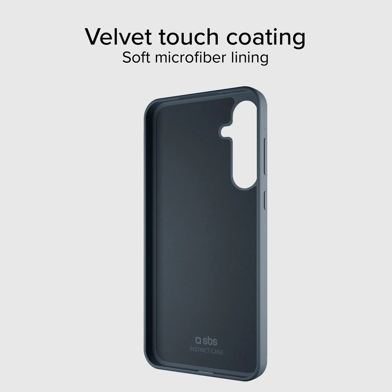 SBS Instinct Handyhülle Samsung Galaxy A55 schwarz