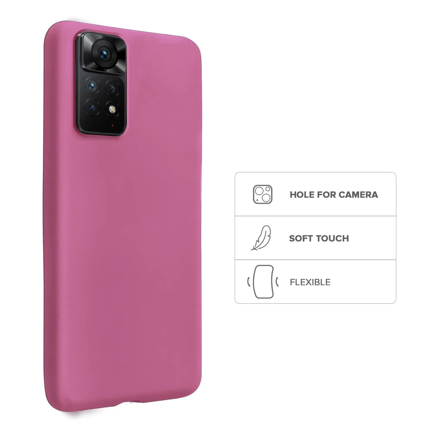 SBS Rainbow Xiaomi Redmi Note 11 Pro Hülle dünn