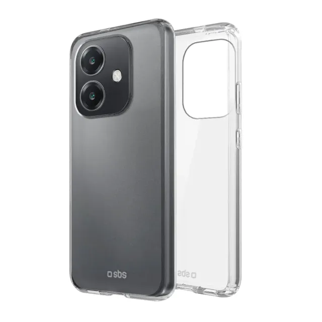 SBS Skinny Oppo A40 4G Hülle Transparent Dünn