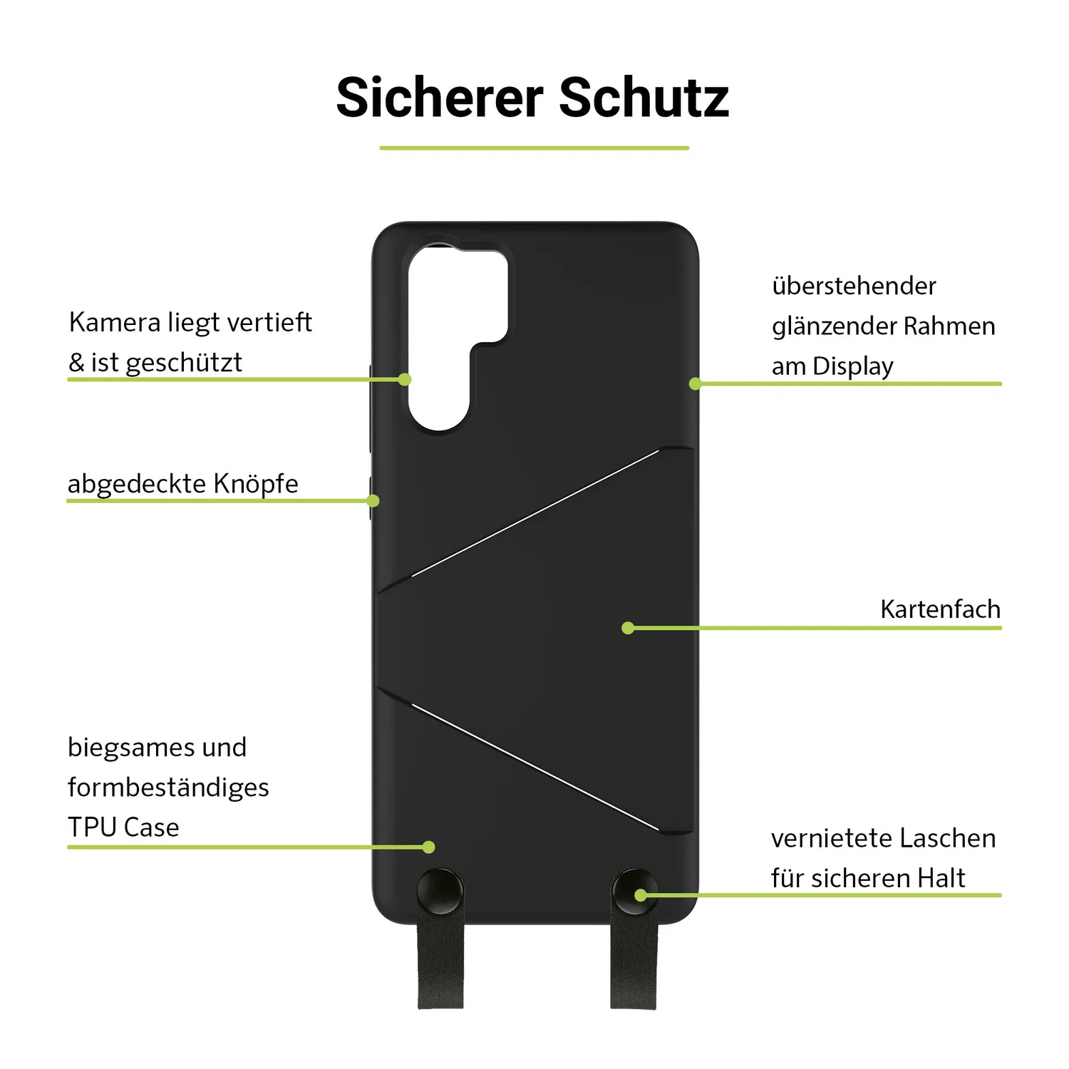 Artwizz HangOn Case Galaxy S20 Handykette mit Kartenfach