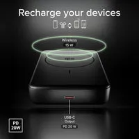 SBS Qi2 10000 mAh Powerbank magnetisch 15W USB-C