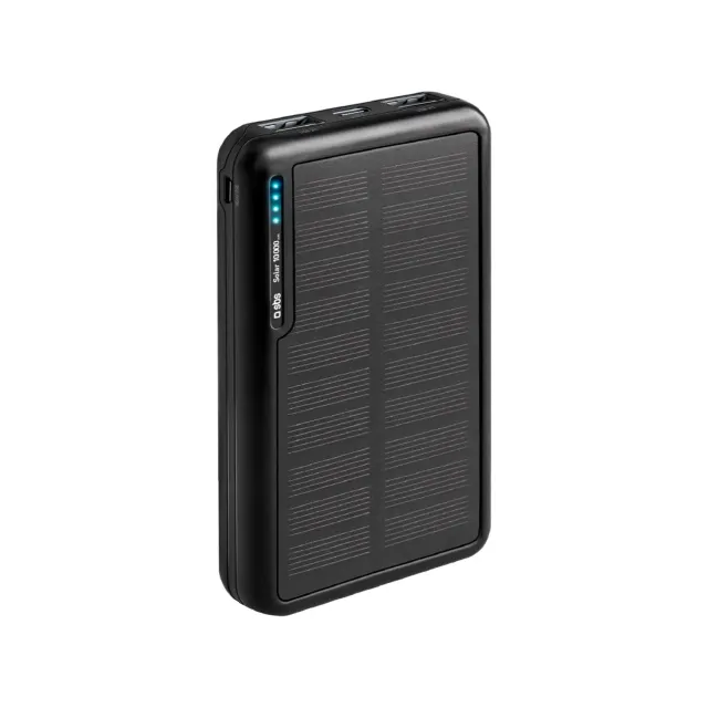SBS Solar Powerbank 10000 mAh mit Solarpanel
