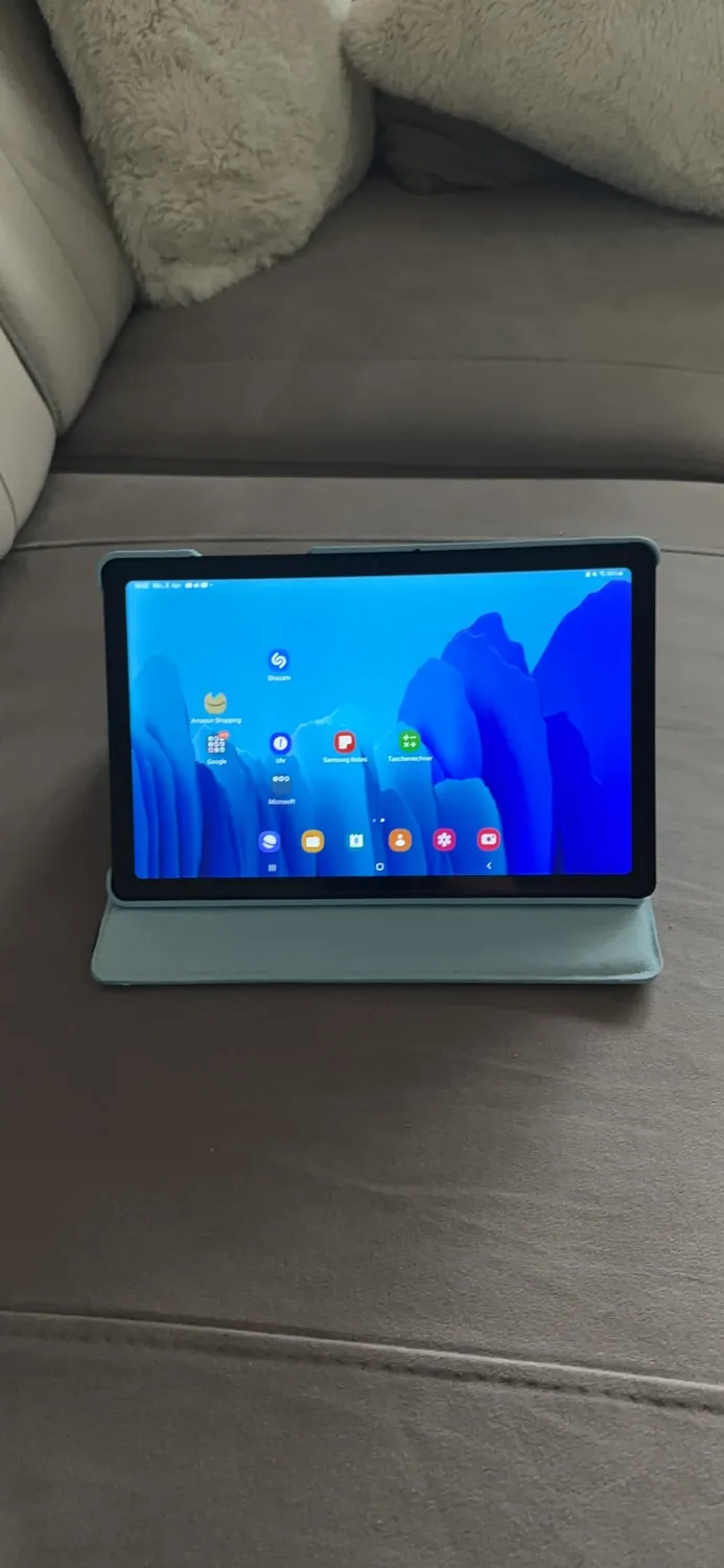 EAZY CASE Galaxy Tab A7 10.4 Tablethülle Schwarz 360°