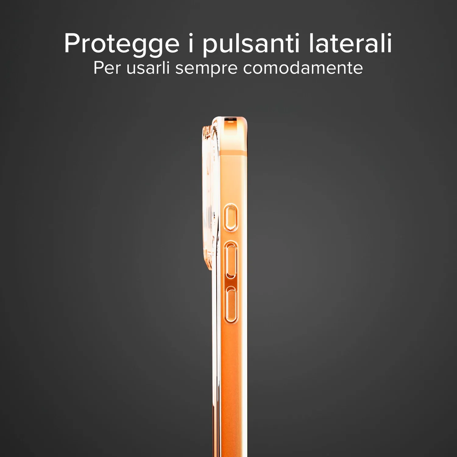 SBS D3O iPhone 17 Pro Hülle transparent MagSafe