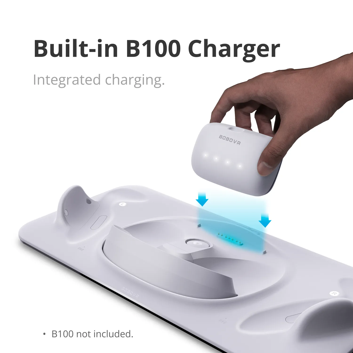 BOBOVR D3 Ladestation für Quest 3 ohne Netzteil 3-in-1