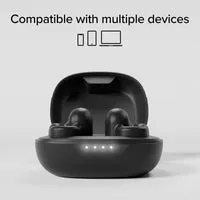 SBS OWS Clip Kopfhörer offen Bluetooth Touch schwarz