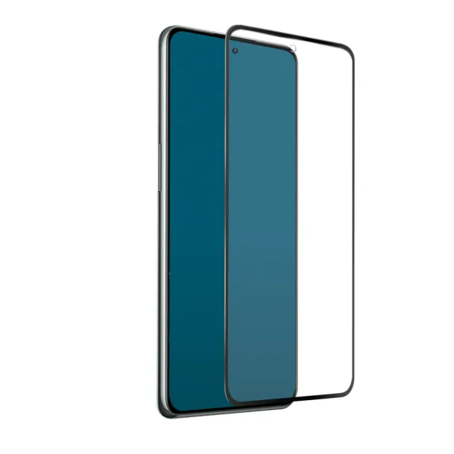 SBS Full Cover OnePlus 10T Panzerglas Schwarz Glas