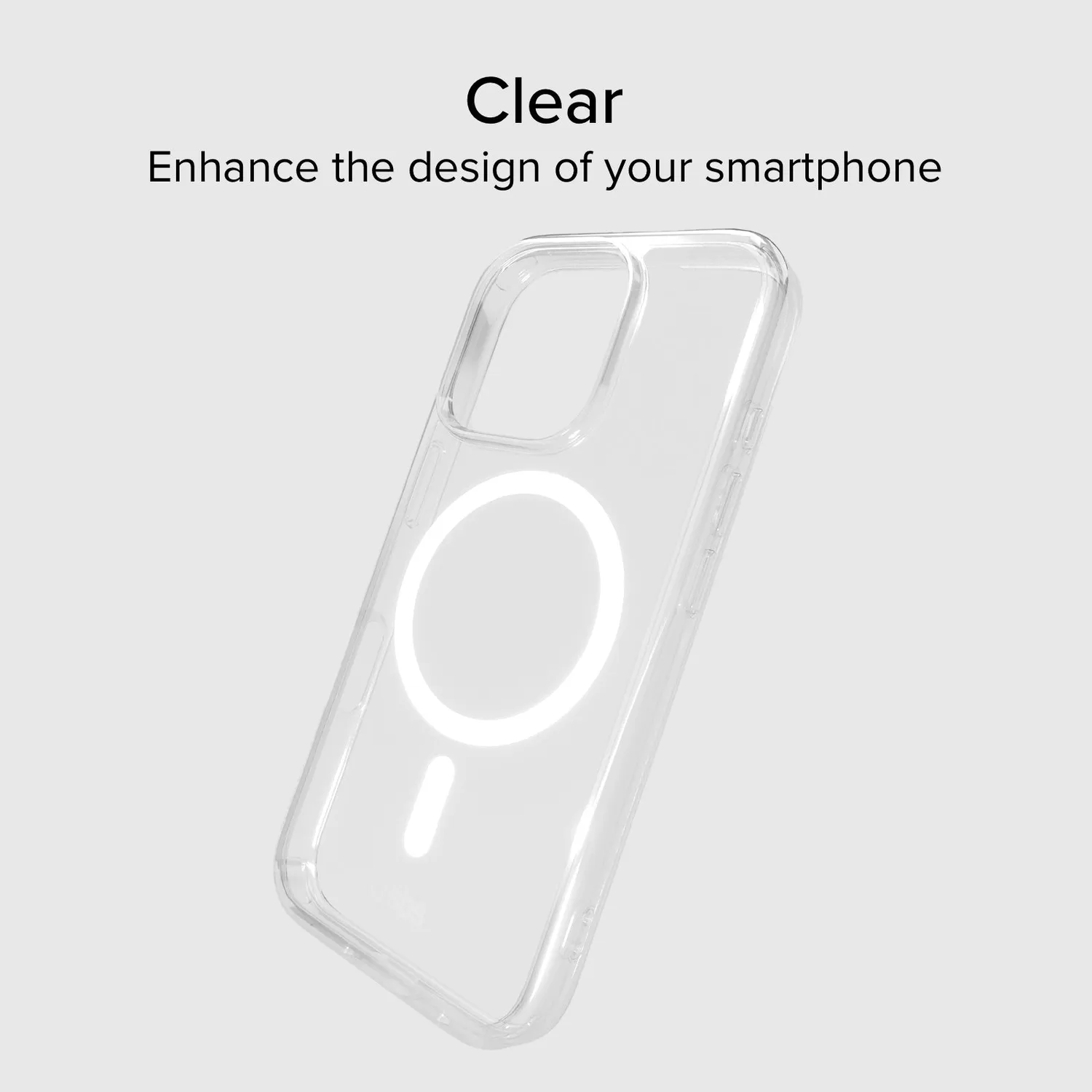 SBS iPhone 16 Pro Max Hülle transparent MagSafe
