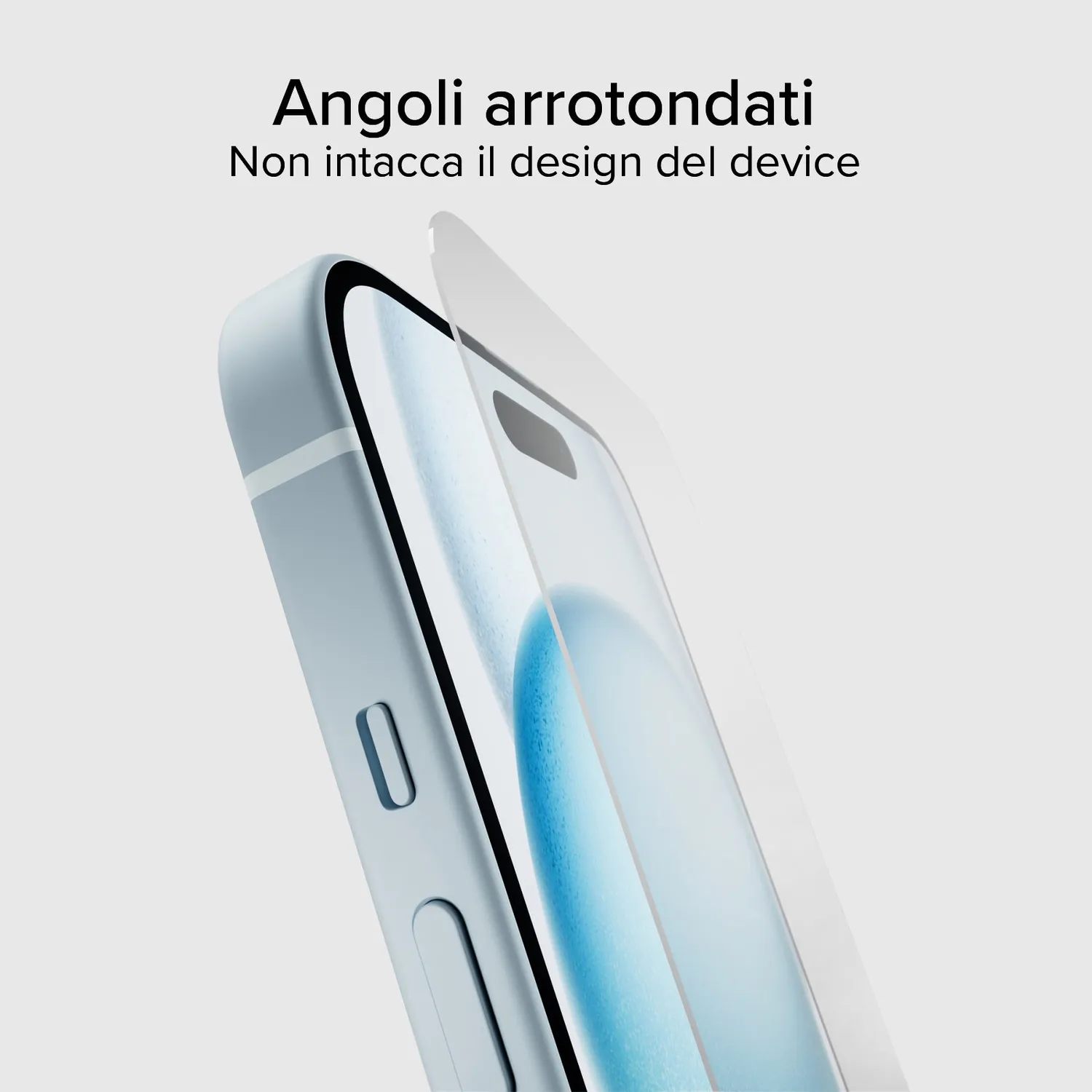 SBS Panzerglas iPhone 15 Plus Displayschutz transparent stoßfest