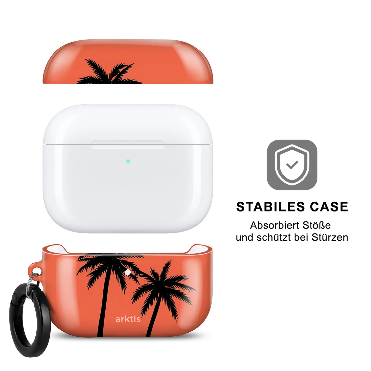 arktis Coral Coast AirPods Pro 3 Hülle Print
