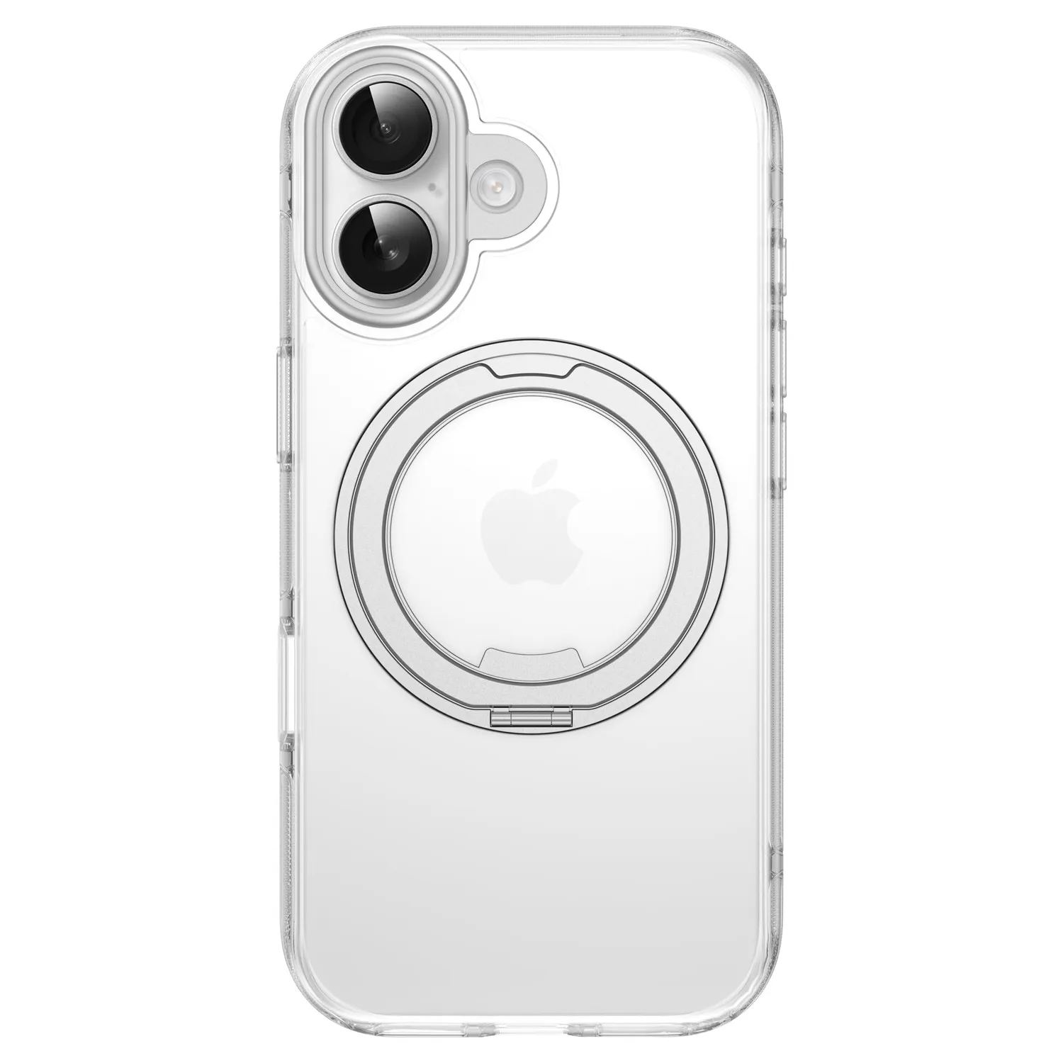 arktis GripCase iPhone 17 Hülle transparent Ring
