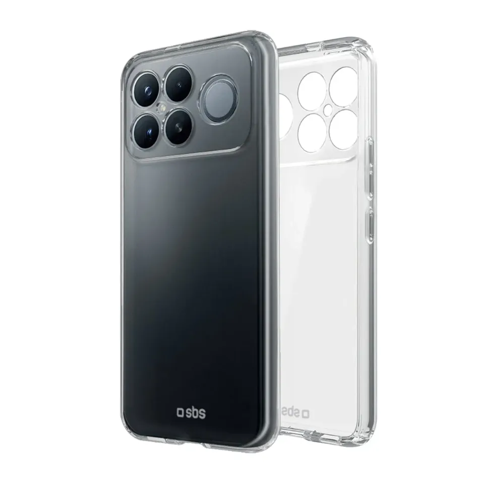 SBS Skinny Hülle Poco F8 Ultra transparent dünn