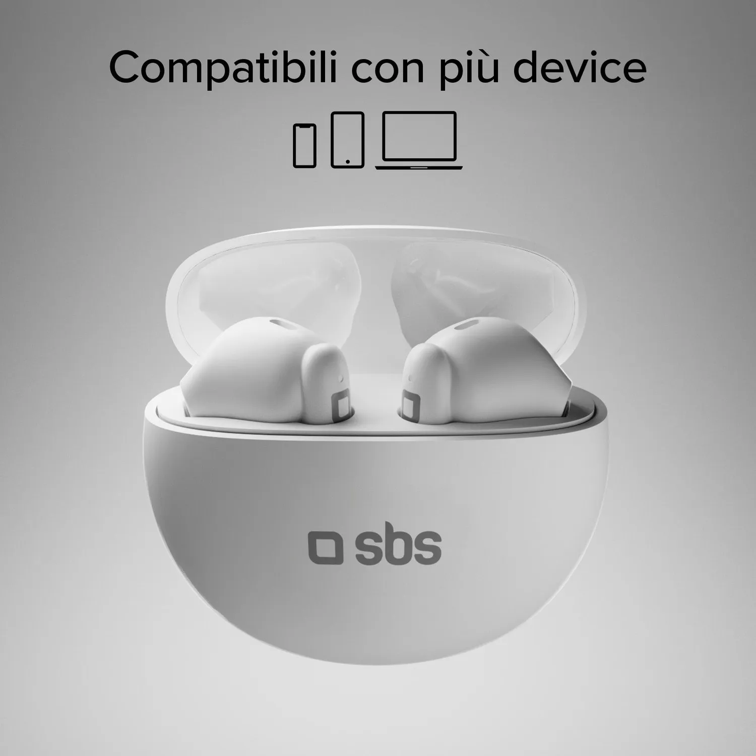 SBS Twin Pure Drops TWS Kopfhörer ENC 6,5 Std.