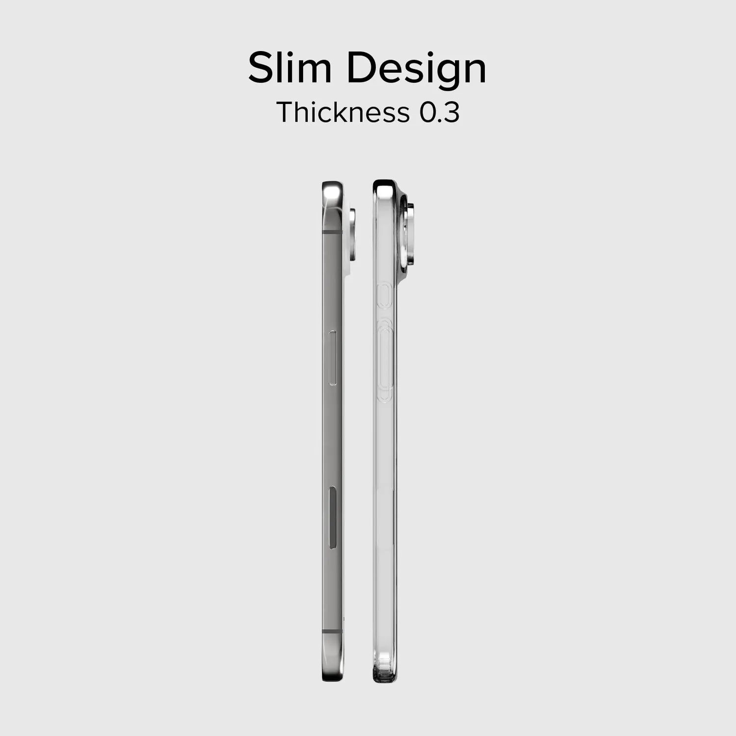SBS Skinny Apple iPhone Air Hülle Transparent dünn
