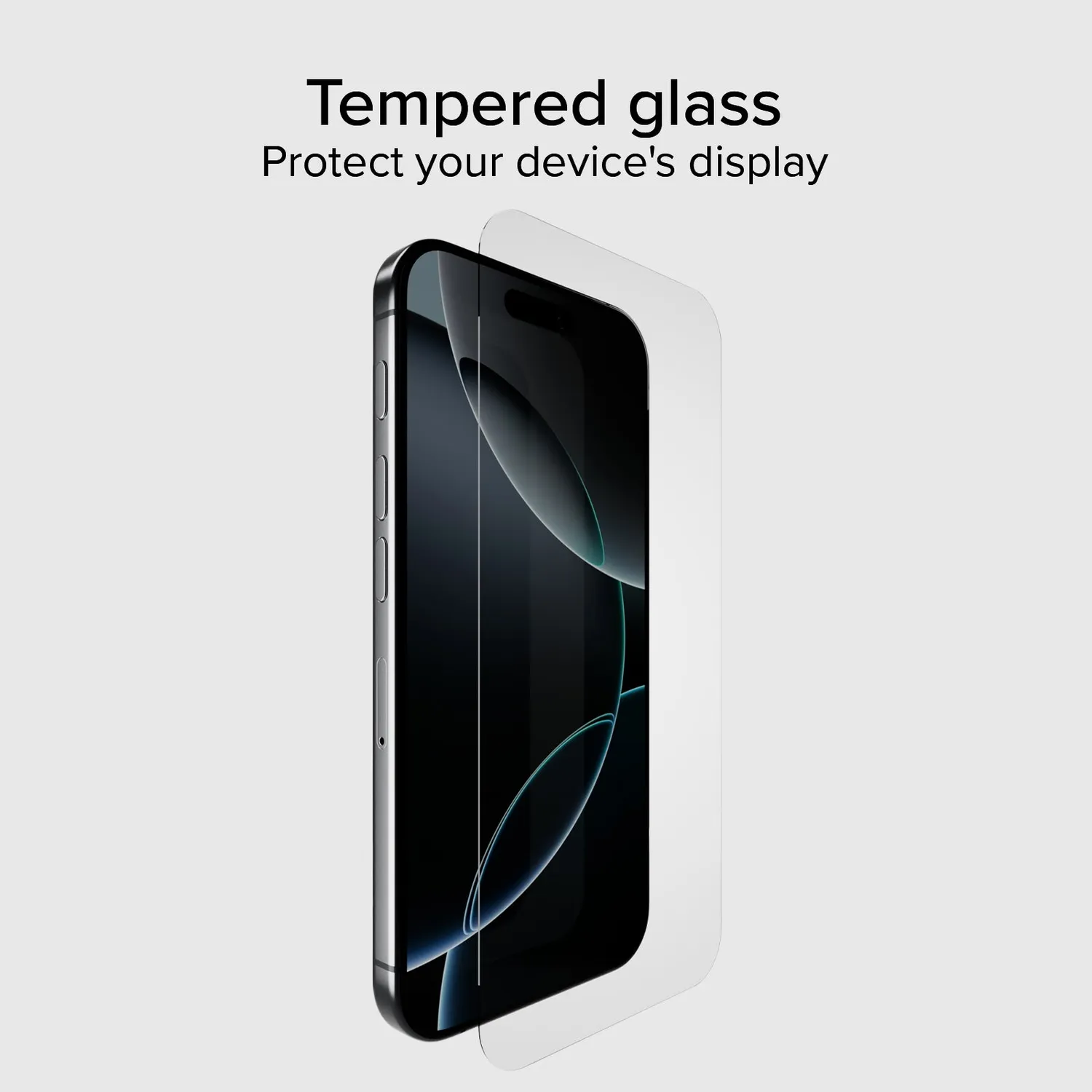 SBS Panzerglas iPhone 16 Pro Max Displayschutz transparent gehärtet