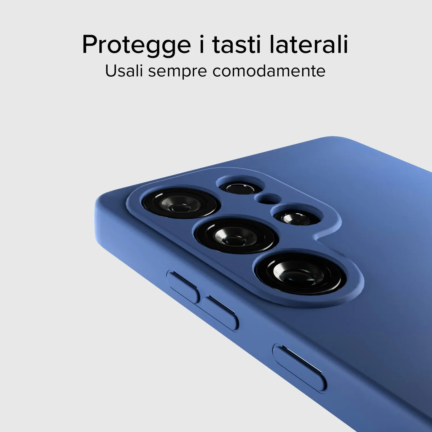 SBS Instinct Samsung Galaxy S25 Ultra Hülle Blau Mikrofaser innen