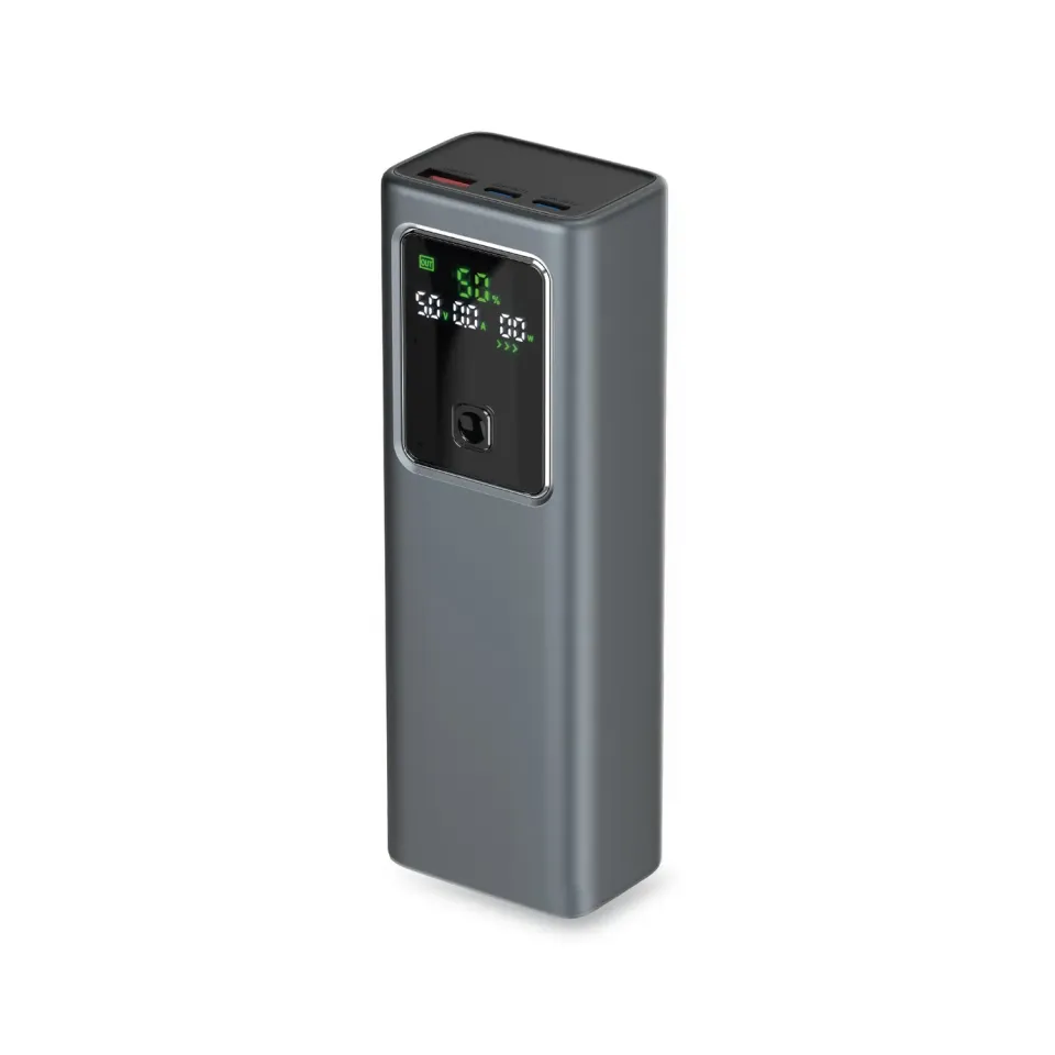 SBS 20000 mAh Powerbank 100W PD LCD-Display USB-C