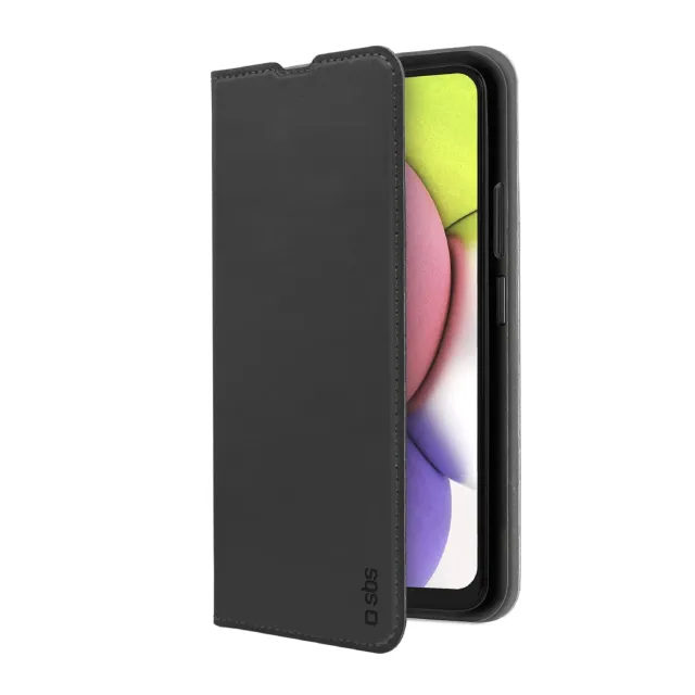 SBS Book Wallet Lite Hülle Samsung Galaxy A03 schwarz