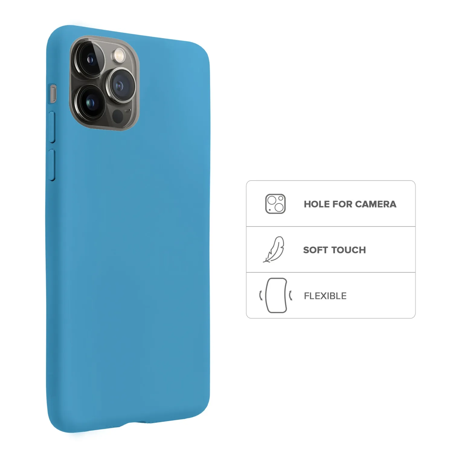 SBS Rainbow iPhone 14 Pro Max Hülle TPU dünn