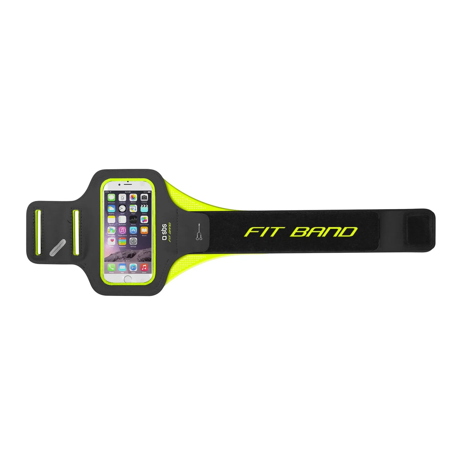 SBS Runner Pro Sportarmband 5 Zoll gelb