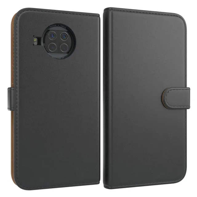 EAZY CASE Mi 10T Lite 5G Klapphülle Book Schwarz Standfunktion