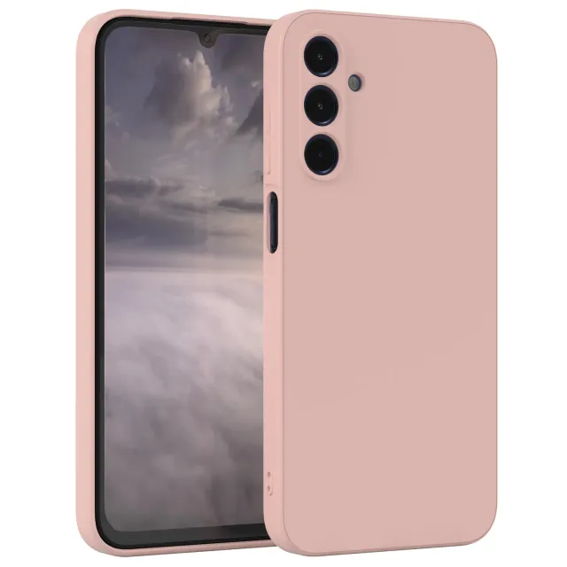 EAZY CASE Galaxy A15 Silikonhülle Alt Rosa dünn