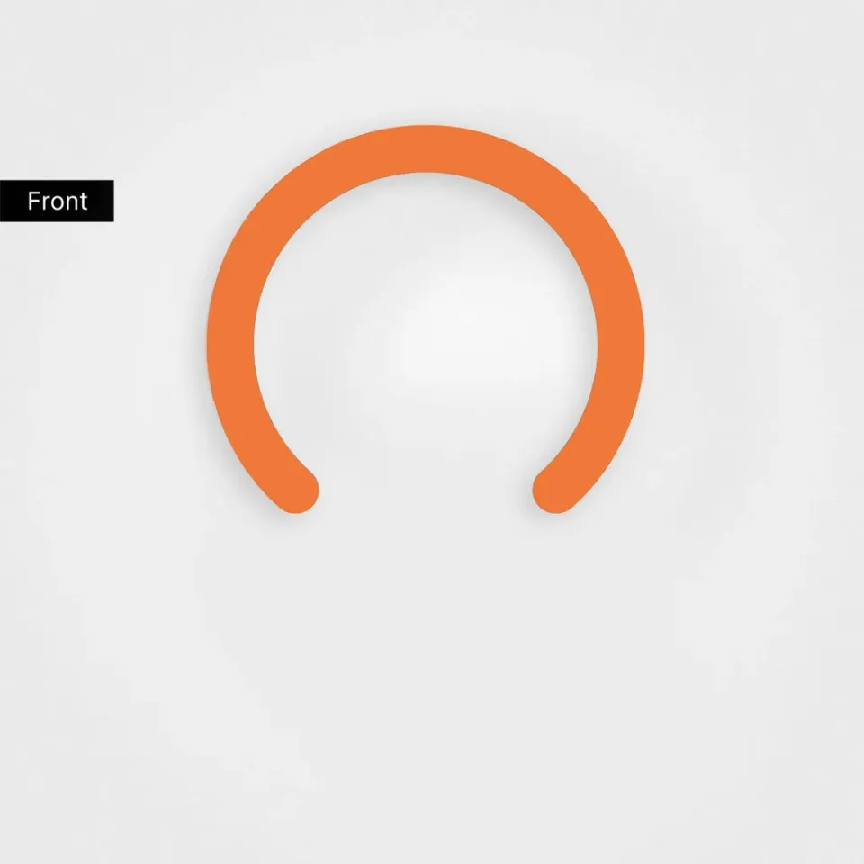 agood company MagSafe Ring Orange Handy-Ring Orange abnehmbar